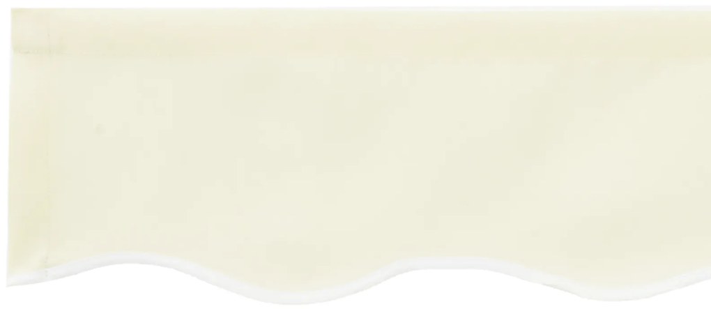 vidaXL Ύφασμα αντικατάστασης τέντας Κρεμ 250 x 200 cm Καραβόπανο