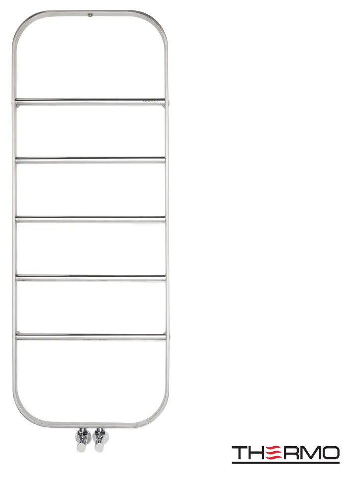 Thermo Spark Θερμαινόμενη πετσετοκρεμάστρα 20x45cm Inox Brushed ΔΕΝ ΠΕΡΙΛΑΜΒΑΝΤΟΝΤΑΙ ΔΙΑΚΟΠΤΕΣ