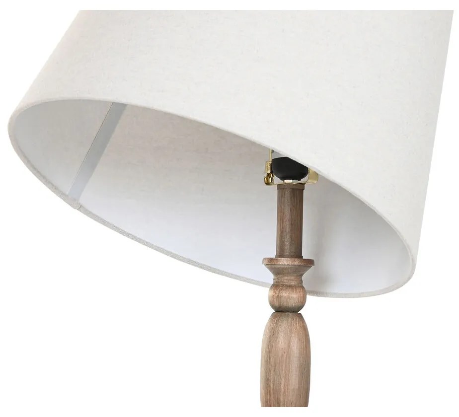 Φωτιστικό Δαπέδου Home ESPRIT Καφέ Κρεμ 50 W 220 V 38 x 38 x 150 cm (3 Τεμάχια)