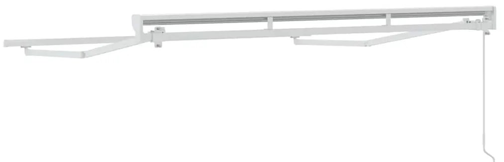 vidaXL Σκελετός Τέντας Λευκό 2.5 x 2 m