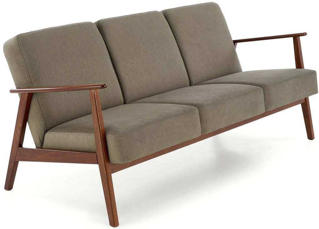 Καναπές Mila τριθέσιος-Prasino - 175.00Χ77.00Χ77.00cm