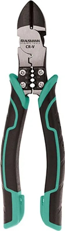 KRAUSMANN H03206 Πλαγιοκόφτης Γδάρτης Καλωδιών με αντιολισθητική λαβή 190mm