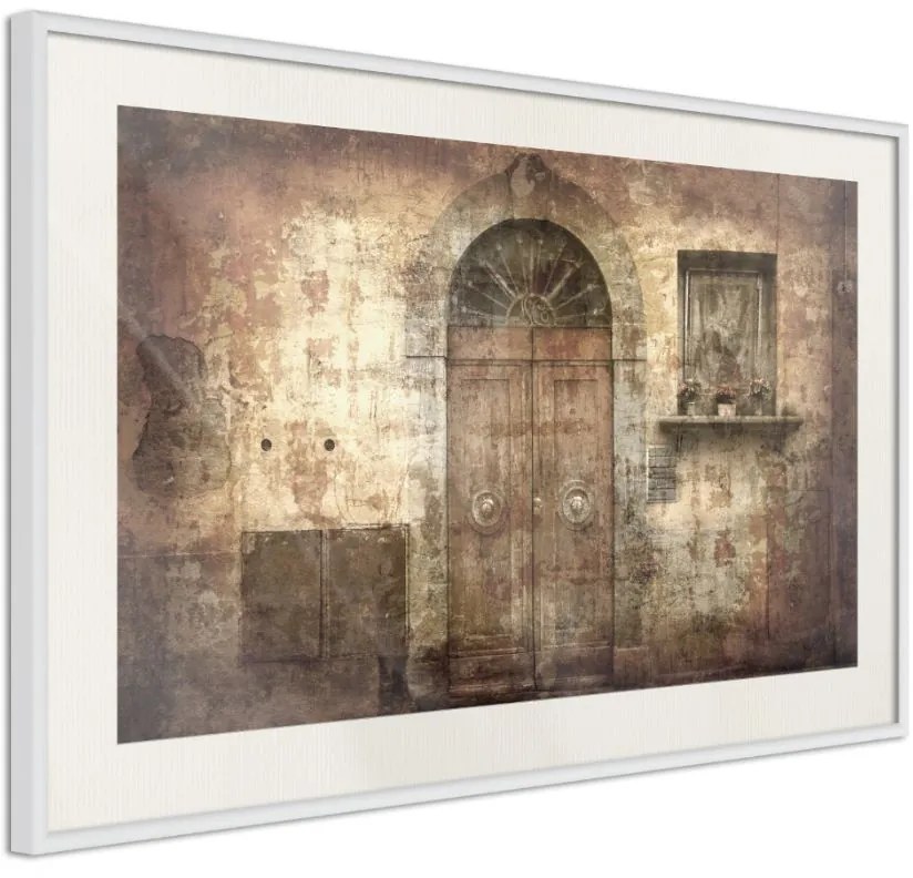 Αφίσα - Mysterious Door - 45x30 - Χρυσό - Χωρίς πασπαρτού