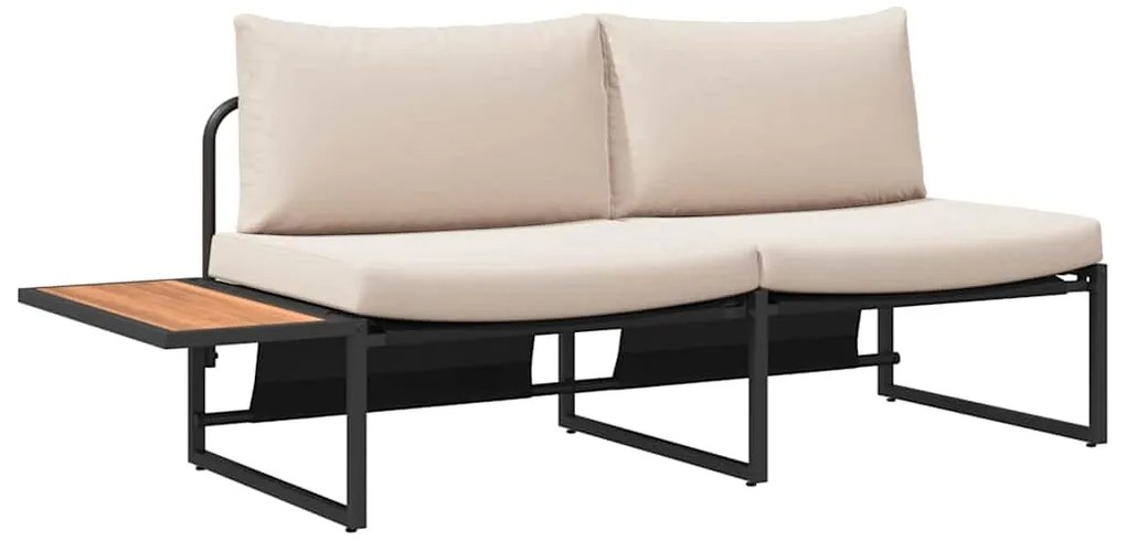 vidaXL Σετ Κήπου 3 Τεμαχίων με Χα cushions