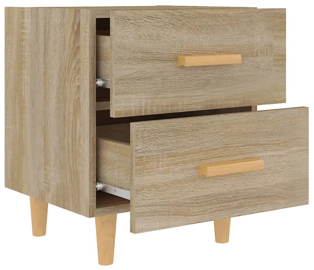 vidaXL Κομοδίνο Sonoma Δρυς 40 x 35 x 47,5 εκ.