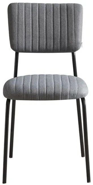 Καρέκλα Τραπεζαρίας Α10 Fylliana Γκρί 53x43x84 εκ. 4αδα 53x43x84 εκ.