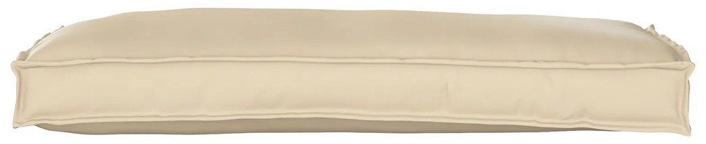 vidaXL Σετ Μαξιλαριών Πάγου 2 pcs Μπεζ 100 x 40 x 8 εκ Ύφασμα Oxford
