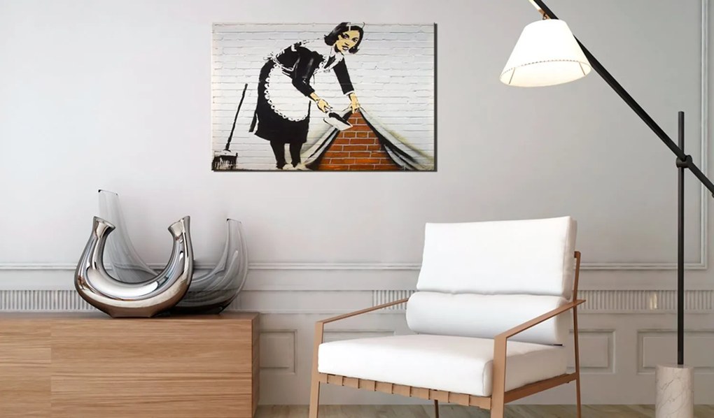 Πίνακας - Maid in London by Banksy 120x80