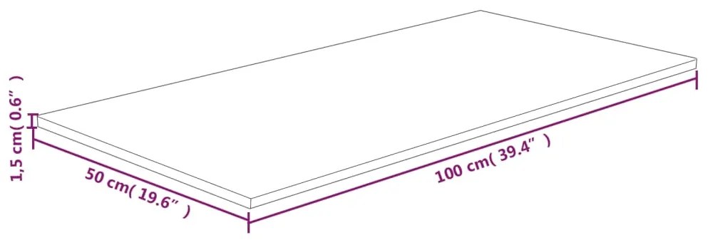 ΠΑΓΚΟΣ ΜΠΑΝΙΟΥ ΣΚ. ΚΑΦΕ 100X50X1,5ΕΚ. ΕΠΕΞ. ΜΑΣΙΦ ΞΥΛΟ 343025