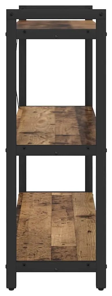 vidaXL Βιβλιοθήκη Παλαιό ξύλο 80 x 30 x 83 εκ Επεξεργασμένο ξύλο