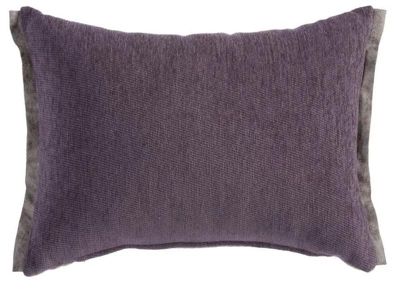 Μαξιλάρι Διακοσμητικό (Με Γέμιση) New Tanger Purple-Ecru Nef-Nef 40X55 Ακρυλικό-Πολυέστερ