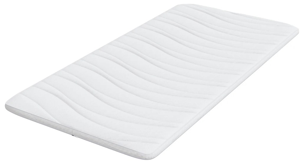 vidaXL Στρώματα Λευκό 100 x 200 cm Πολυεστέρας χωρίς κόλλα