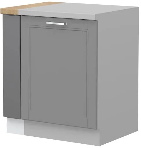 Προσαρμόσιμη επέκταση επιδαπέδιου ντουλαπιού Tahoma R-Γραφίτης