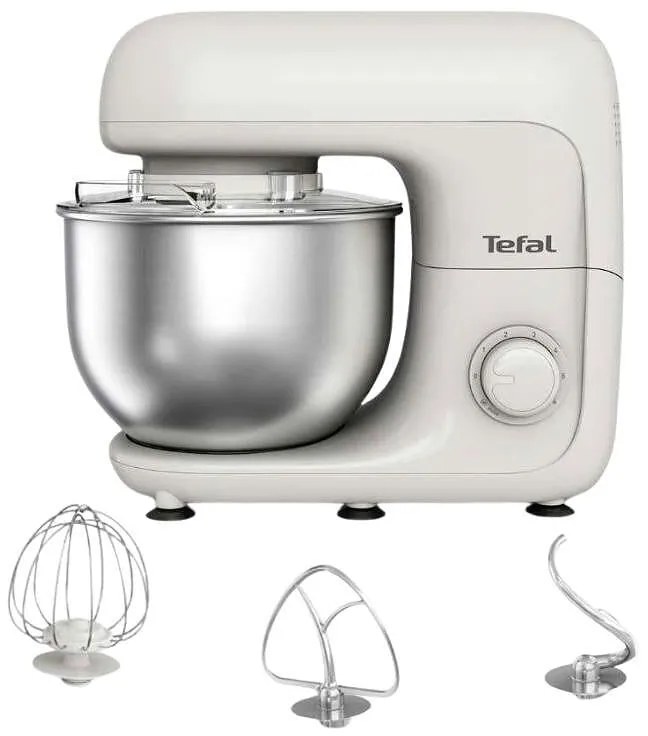 Tefal QB160138 Κουζινομηχανή 800W με Ανοξείδωτο Κάδο 4.8lt