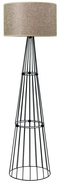 Επιδαπέδιο Φωτιστικό E27 Φ40 128x35 Arkolight-8420-3/40-Καφέ 8420-3/40