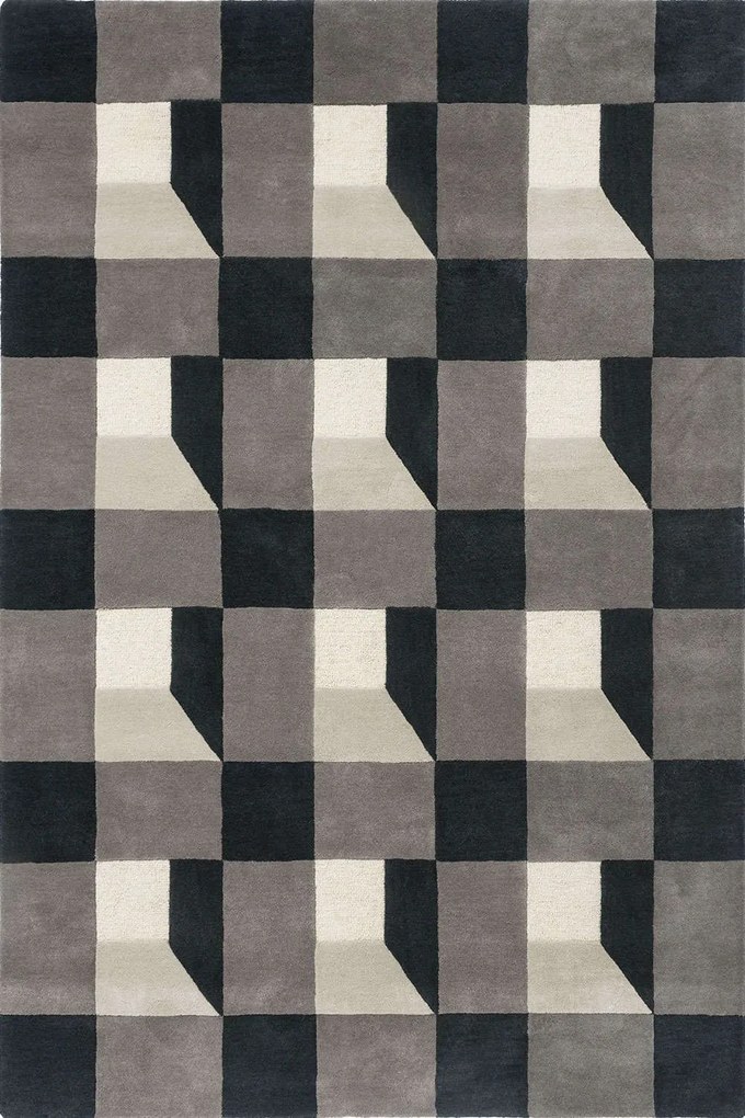 Χαλί Blocks 141904 Grey Harlequin 140X200cm