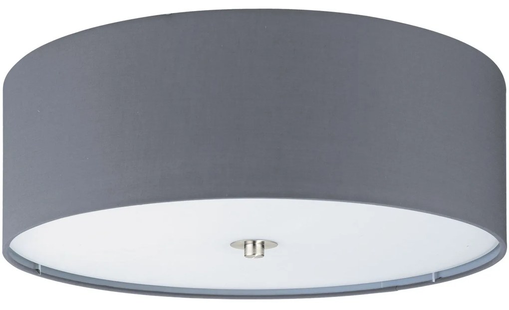 Φωτιστικό Οροφής Pasteri 94921 Grey Eglo Metal, Fabric