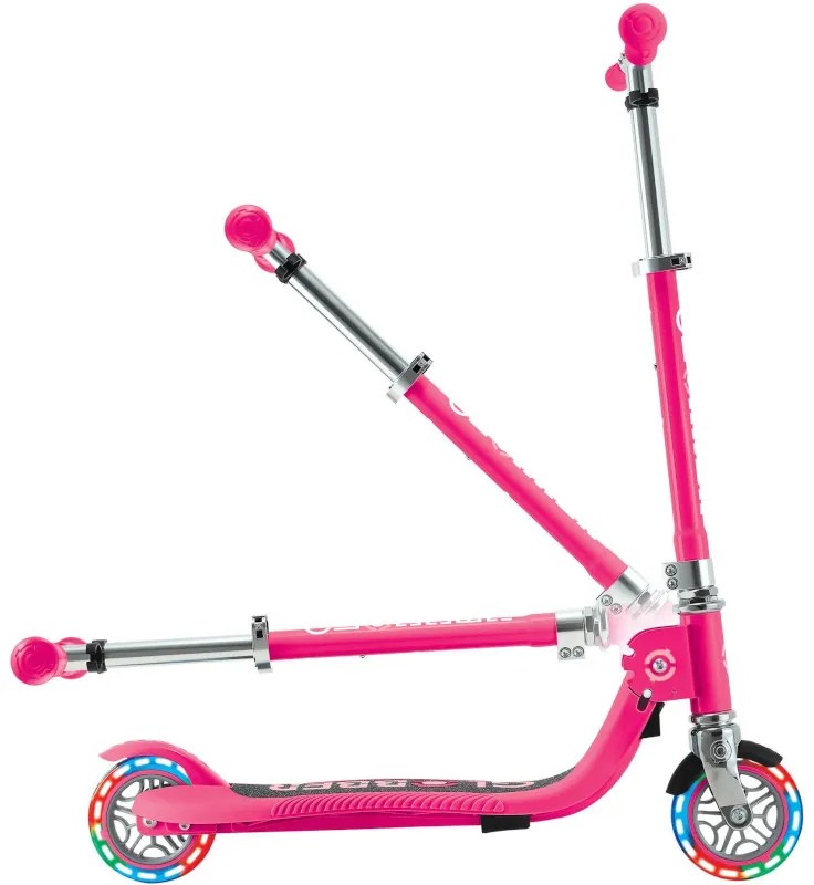 Globber Πατίνι Junior Foldable Flow Lights Fuchsia