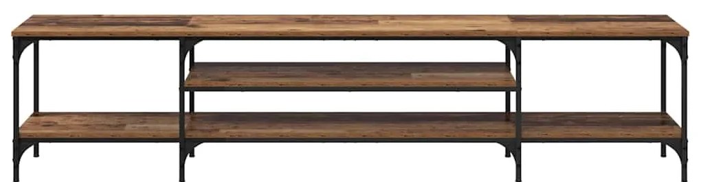 vidaXL Ντουλάπι TV Παλιό Ξύλο 201 x 35 x 45 εκ.