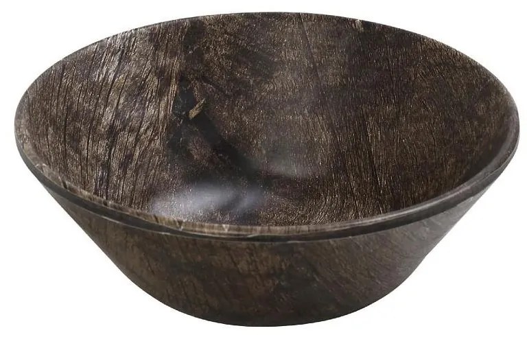 Διακοσμητικό Μπωλ (Φ27x7.5) Tria By Espiel Pine Wood HWB788K24-6