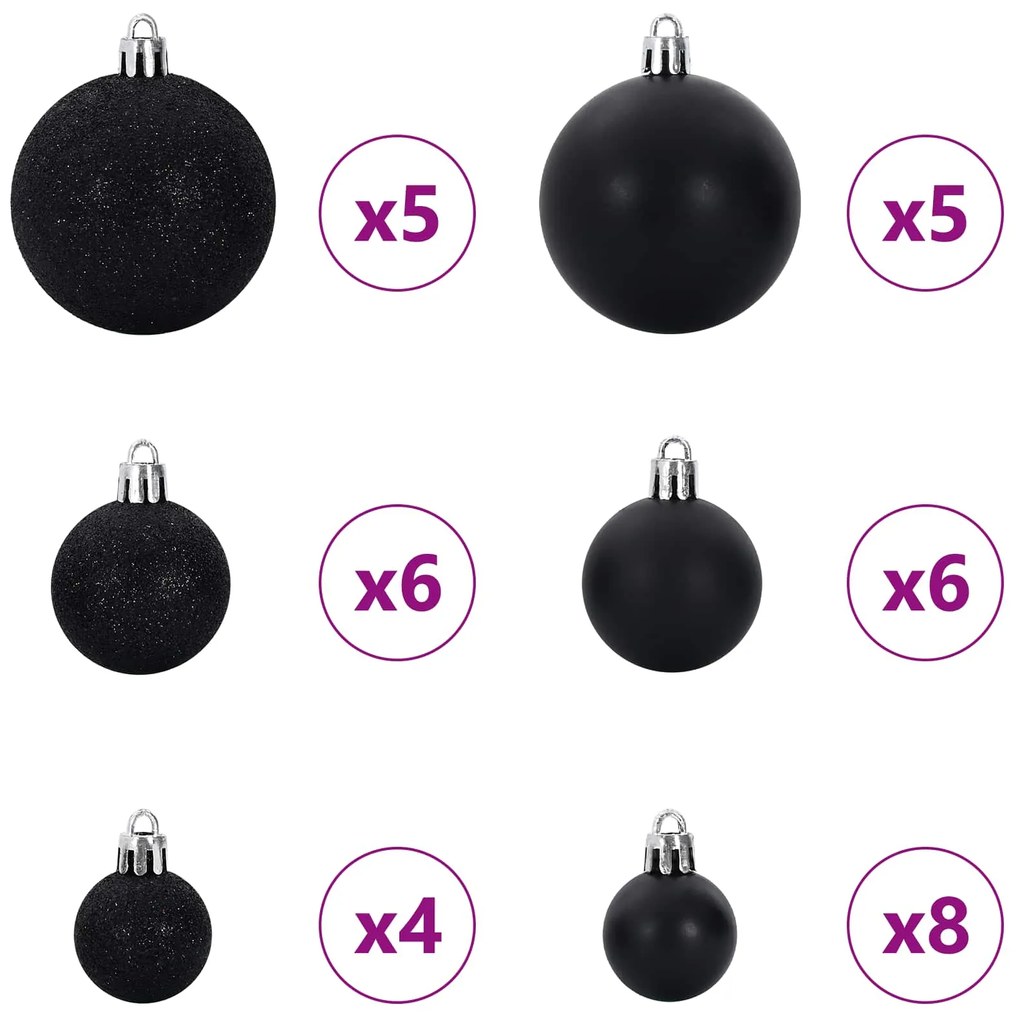 vidaXL Τεχνητό Χριστουγεννιάτικο Δέντρο Λευκό 120 cm PVC και Χάλυβας