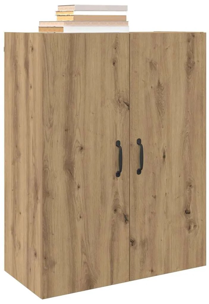 vidaXL Κρεμαστό ντουλάπι Επιτοίχιο artisan δρυς 69.5 x 34 x 90 εκ.