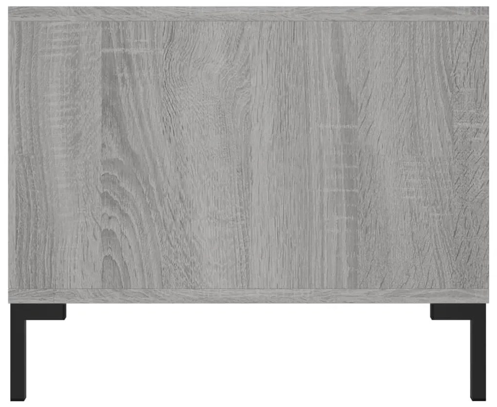 vidaXL Τραπεζάκι Σαλονιού Γκρι Sonoma 102x50x40 εκ. Επεξεργασμένο Ξύλο