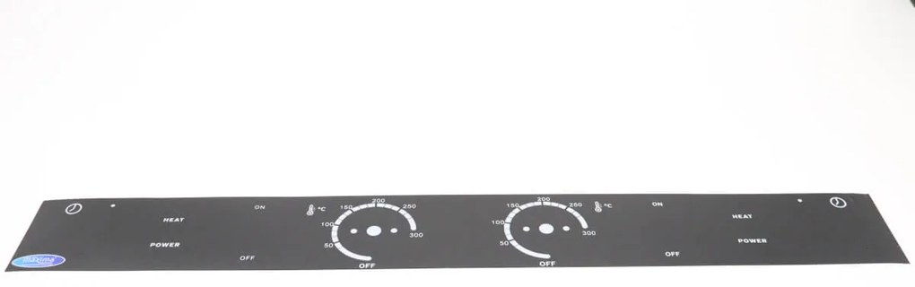 WAFFLE MAKER CLASSIC DOUBLE - Control Panel Sticker