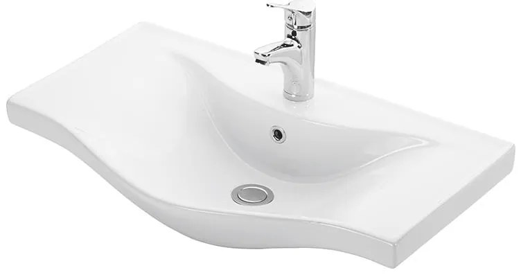 Σετ Mπάνιου SIENA 75 Λευκό 75x46x160 εκ.