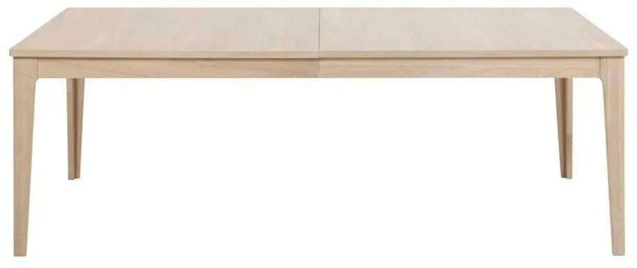 Τραπέζι Oakland 282, Ξεθωριασμένη βελανιδιά, 75x100x220cm, 71 kg, Φυσικό ξύλο καπλαμά, Πλαστικοποιημένη μοριοσανίδα, Ξύλο | Epipla1.gr