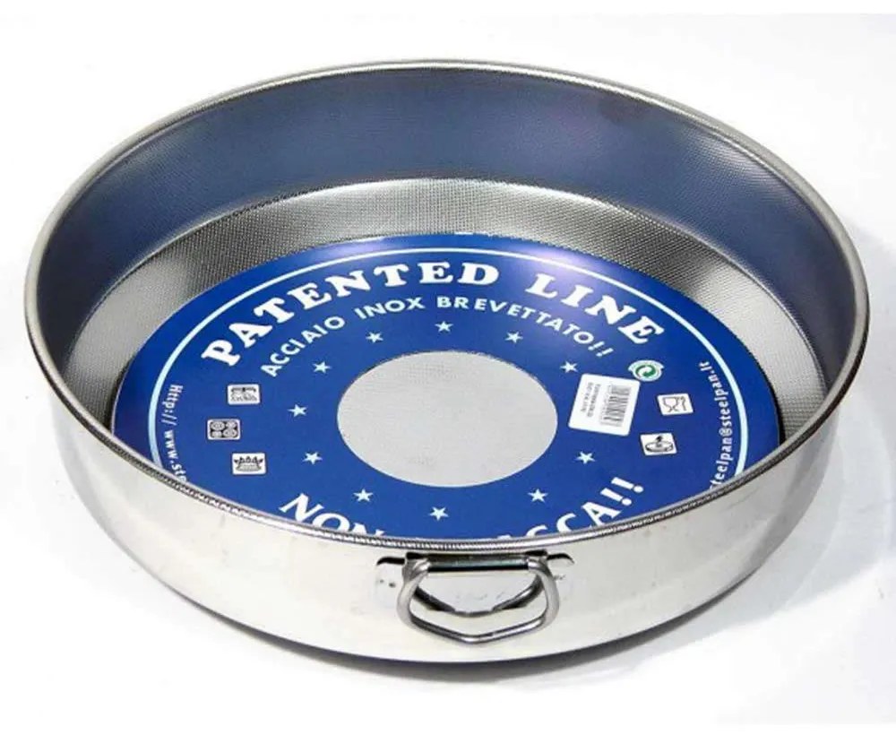 Ταψί Στρογγυλό Patented ST10159000 26cm 18/10 Inox Max Home Stainless Steel