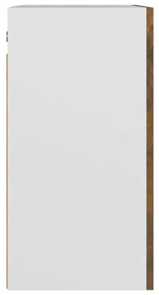 vidaXL Κρεμαστό Ντουλάπι "Lyon" Καπνιστή Δρυς 50x31x60 εκ. από Τεχνητό Ξύλο