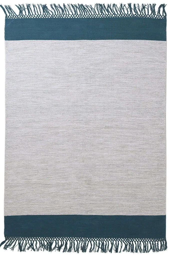 Χαλί Urban Cotton Kilim Flitter Hydro Royal Carpet 70X140cm