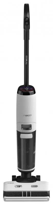 Κάθετη ηλεκτρική σκούπα Tineco Floor One S7 Steam Plus 4B1, 240W, Στεγνό/Υγρό, 0,7 l βρώμικο/0,8 l καθαρό, οθόνη LED και φωτισμός, Ατμός + στέγνωμα, Λευκό/μαύρο