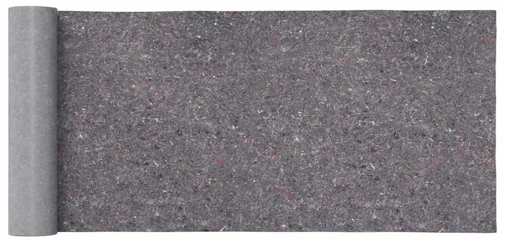 vidaXL Αντιολισθητικό μαλλί ζωγράφου 25 m 220 g/m² Γκρι