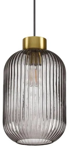 Κρεμαστό Φωτιστικό Οροφής 1xΕ27 Φιμέ Φ20m Mint 237510 Ideal Lux 237510