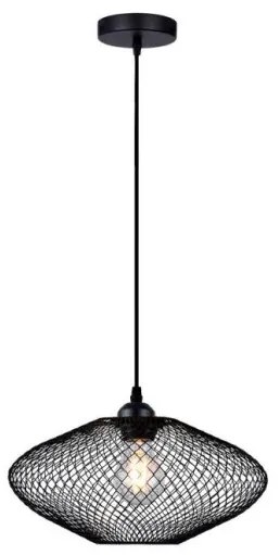 Κρεμαστό Φωτιστικό Οροφής Φ30 Electra Μαύρο 4251500 Viokef-4251500-Μαύρο 4251500
