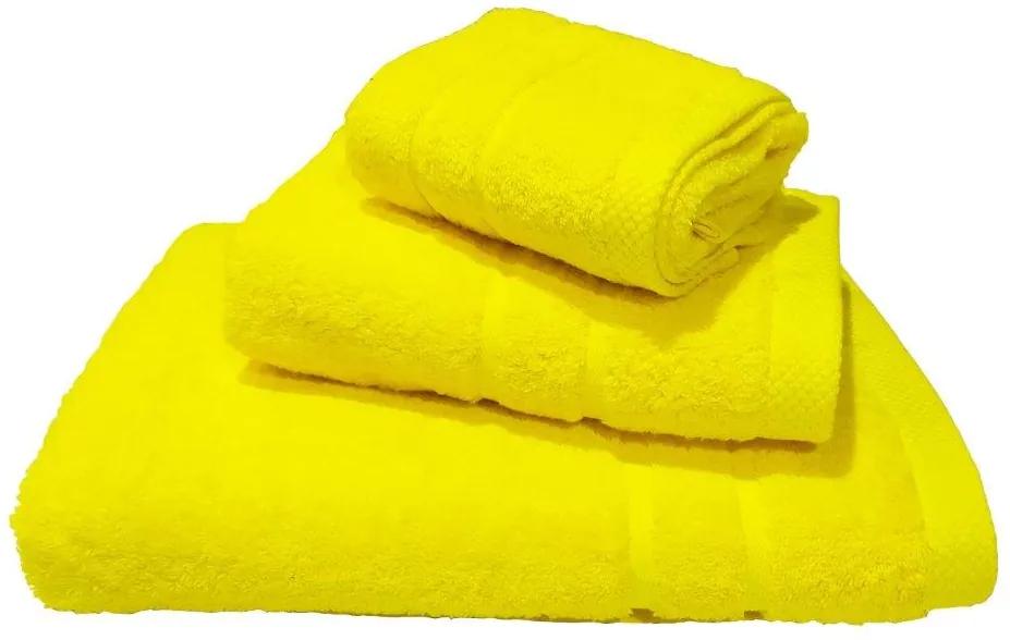 Πετσέτα Βαμβακερή Σώματος 80x145εκ. Yellow Le Blanc 7550009-13