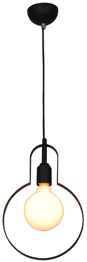 Φωτιστικό Οροφής HL-2445-1P4 SPECTRE PENDANT BLACK - 51W - 100W - 77-3058