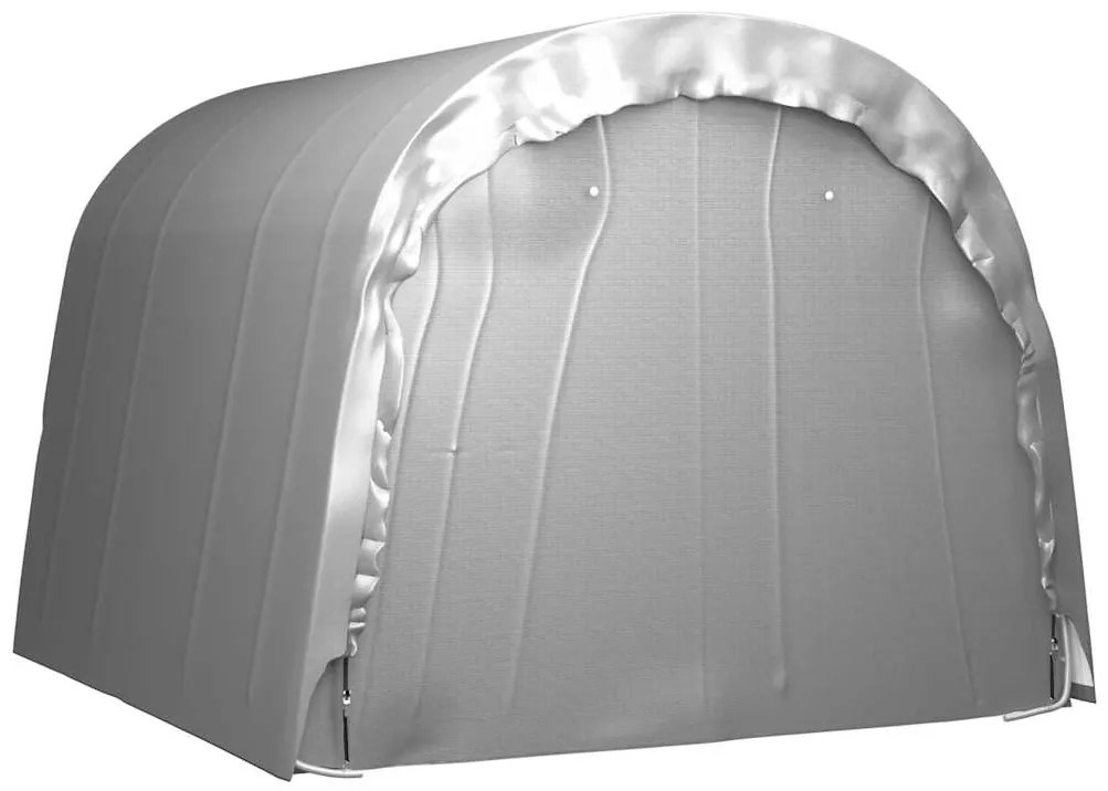 vidaXL Τέντα Αποθήκευσης Γκρι 300 x 300 εκ. Ατσάλινη