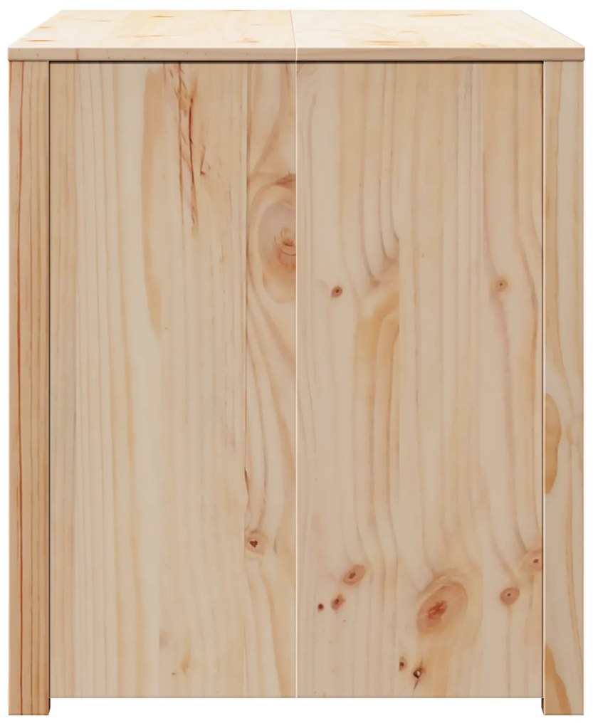 vidaXL Ντουλάπα Κουζίνας Καφέ 106 x 55 x 64 cm Μασίφ ξύλο πεύκου
