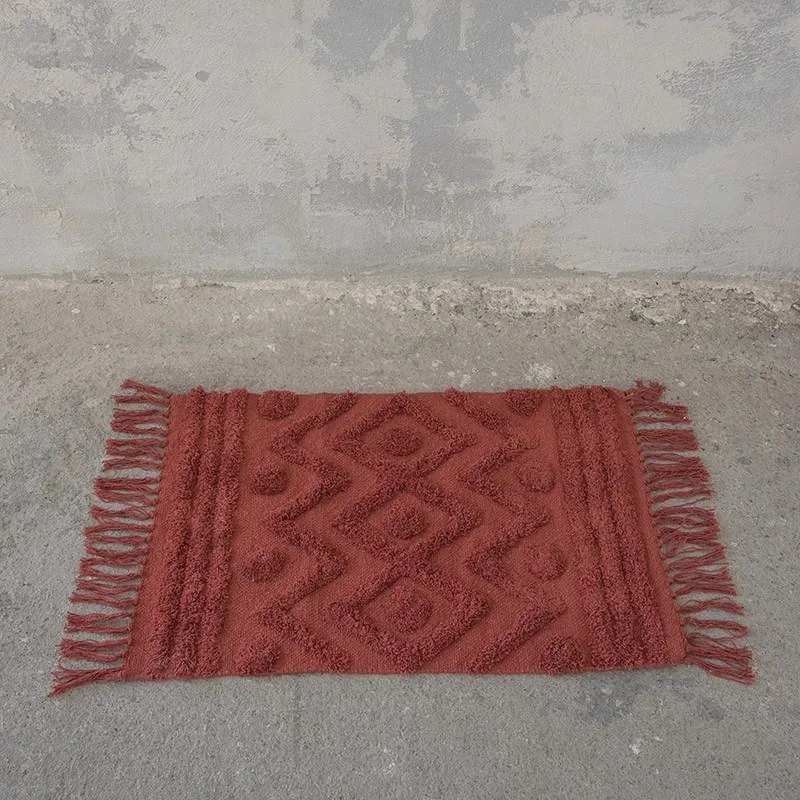 Πατάκι Μπάνιου 50x80 Enzo - Terracotta 5206482038417