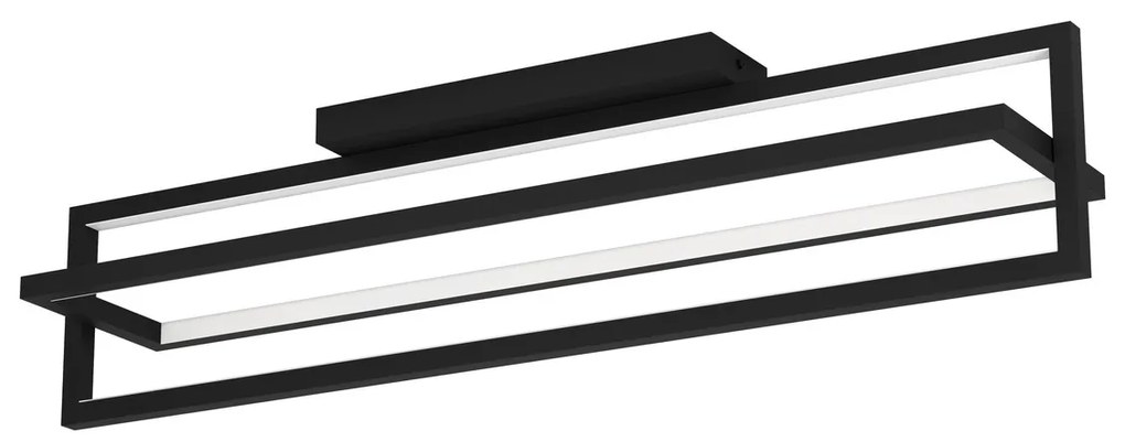 Φωτιστικό Οροφής Eglo 900465 SIBERIA Μαύρο Ματ (Black Mat) 3000K - 6500K