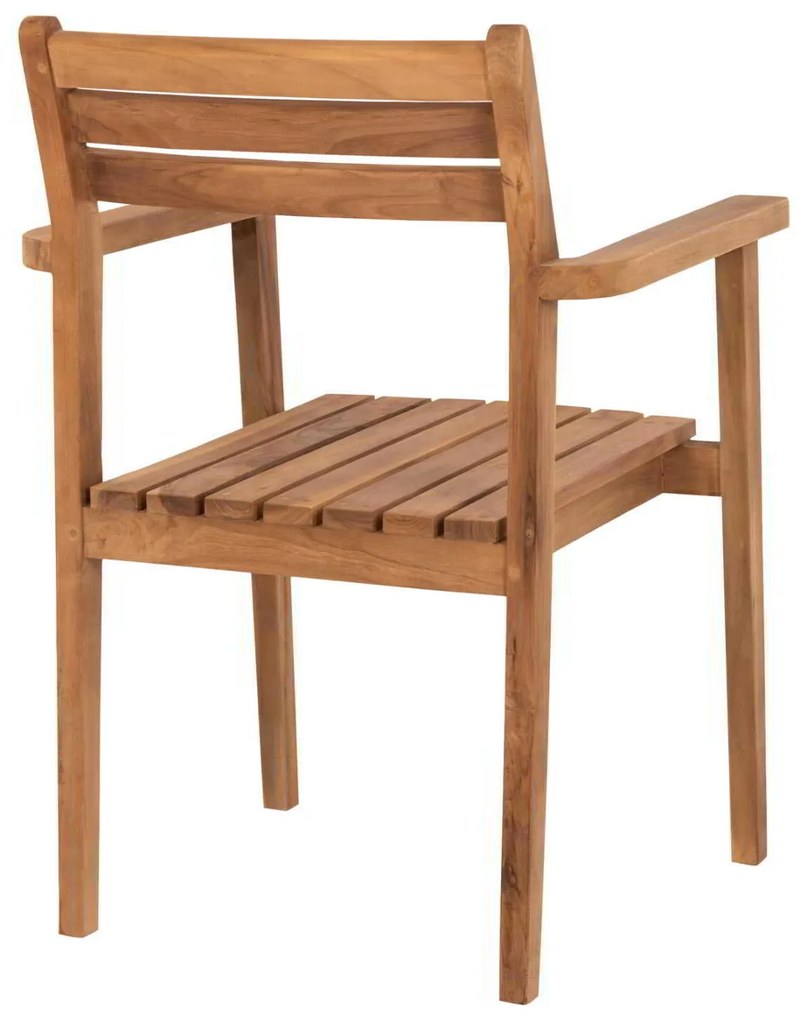 ΠΟΛΥΘΡΟΝΑ ERIETTA ΞΥΛΟ TEAK ΣΤΟΙΒΑΖΟΜΕΝΗ HM9534 ΣΕ ΦΥΣΙΚΟ ΧΡΩΜΑ 60x54x87Y εκ.