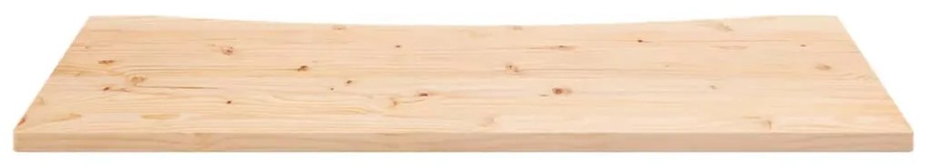 vidaXL Επιφάνεια Γραφείου 100 x 60 x 2,5 εκ. από Μασίφ Ξύλο Πεύκου