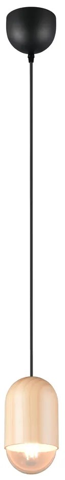 Φωτιστικό Κρεμαστό Reality Lighting -RL NARA R36311030 Wood Coloured