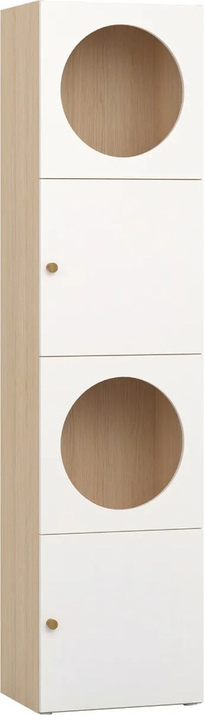 Βιβλιοθήκη Reli mini H-Fusiko - 50.40Χ35.10Χ202.50cm
