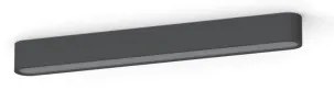 Πλαφονιέρα Φωτιστικό Οροφής LED Tube 11W IP20 Soft Ceiling 60x6 Nowodvorski-7527-Ανθρακί 7527