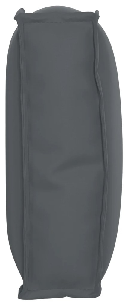vidaXL Μαξιλάρι Πλάτης Ανθρακί 60 x 40 x 12 cm
