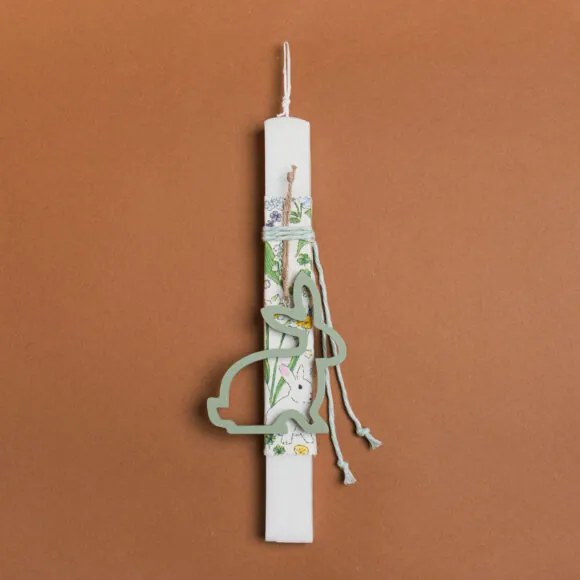 Beauty Home ΛΑΜΠΑΔΑ 33cm ΞΥΛΙΝΟ ΠΕΡΙΓΡΑΜΜΑ ΛΑΓΟΣ ΒΕΡΑΜΑΝ ΣΕ ΣΥΣΚΕΥΑΣΙΑ ΔΩΡΟΥ